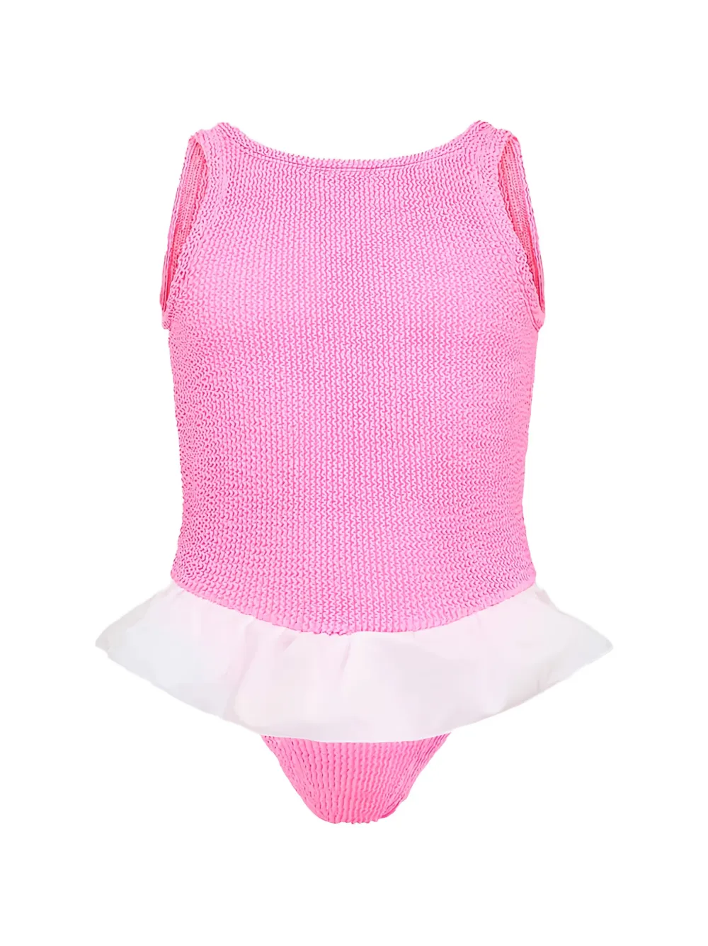 Hunza G Kids Costume intero Denise - Rosa