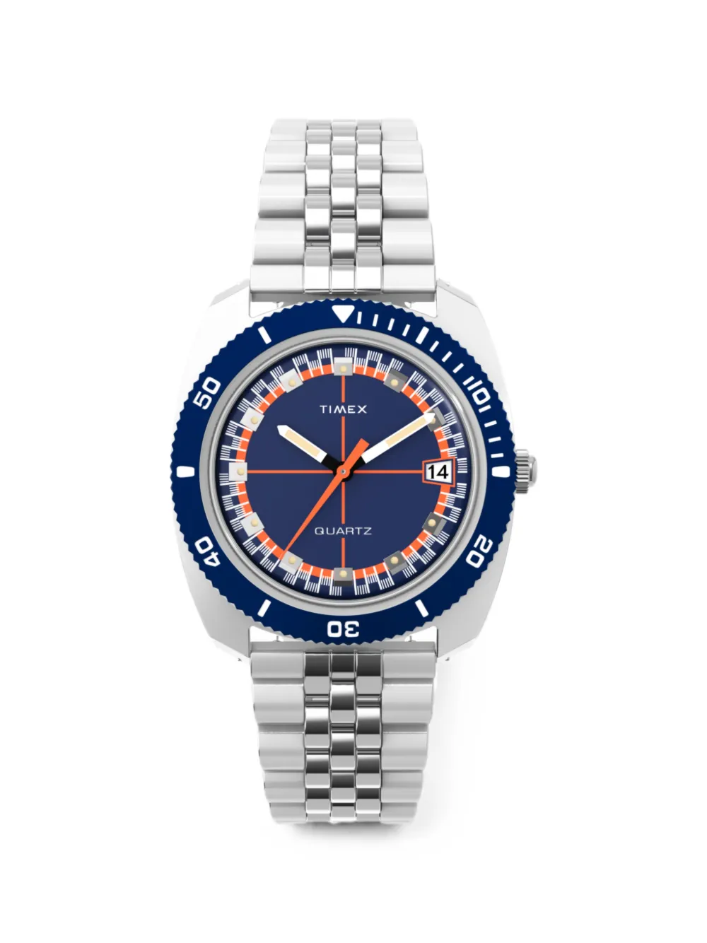 TIMEX Orologio Q Velocity 1971 36mm - Blu