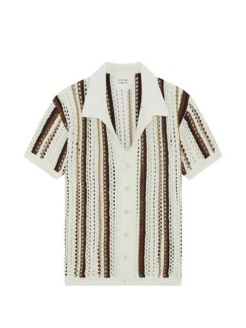 Frescobol Carioca Pinto crochet shirt