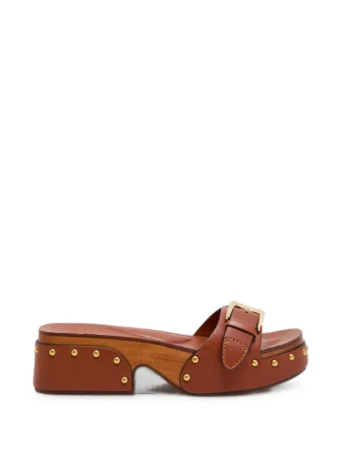 ZIMMERMANN Alight studded buckle-strap sandals