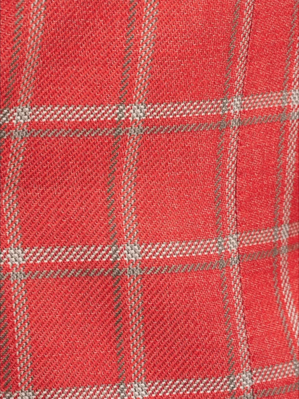  Sartorio Napoli Windowpane-check Blazer - Rojo 