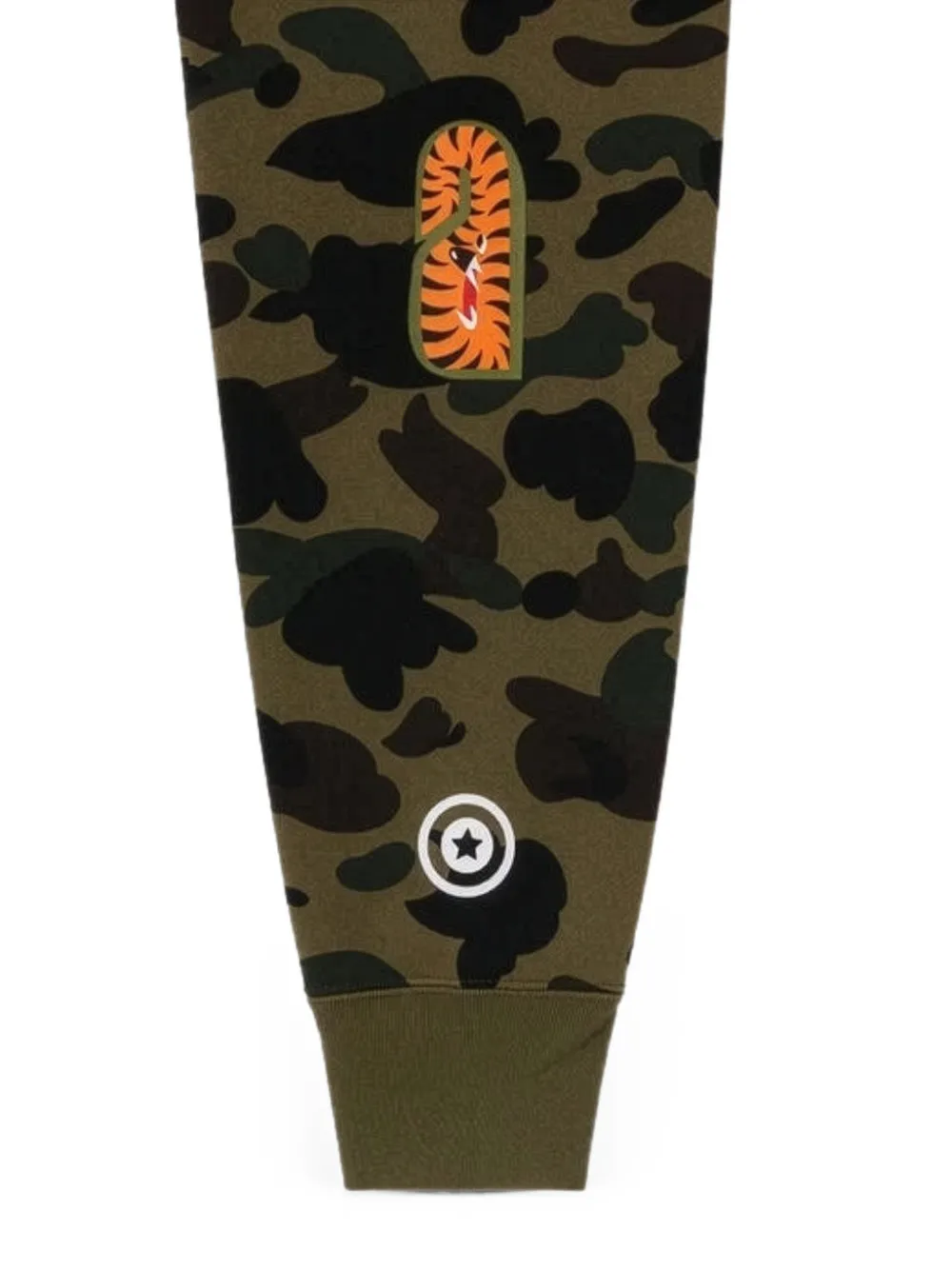 A BATHING APE 1st Camo Shark sweater Groen