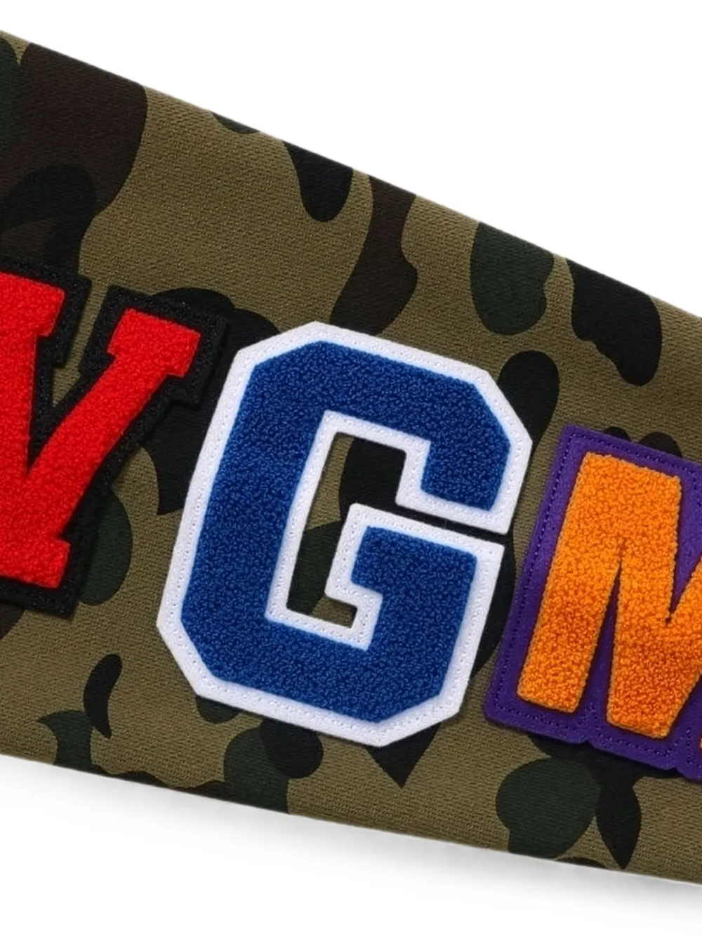 A BATHING APE 1st Camo Shark sweater Groen