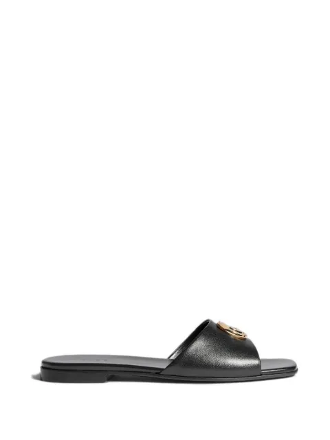 Gucci Double G leather sandals