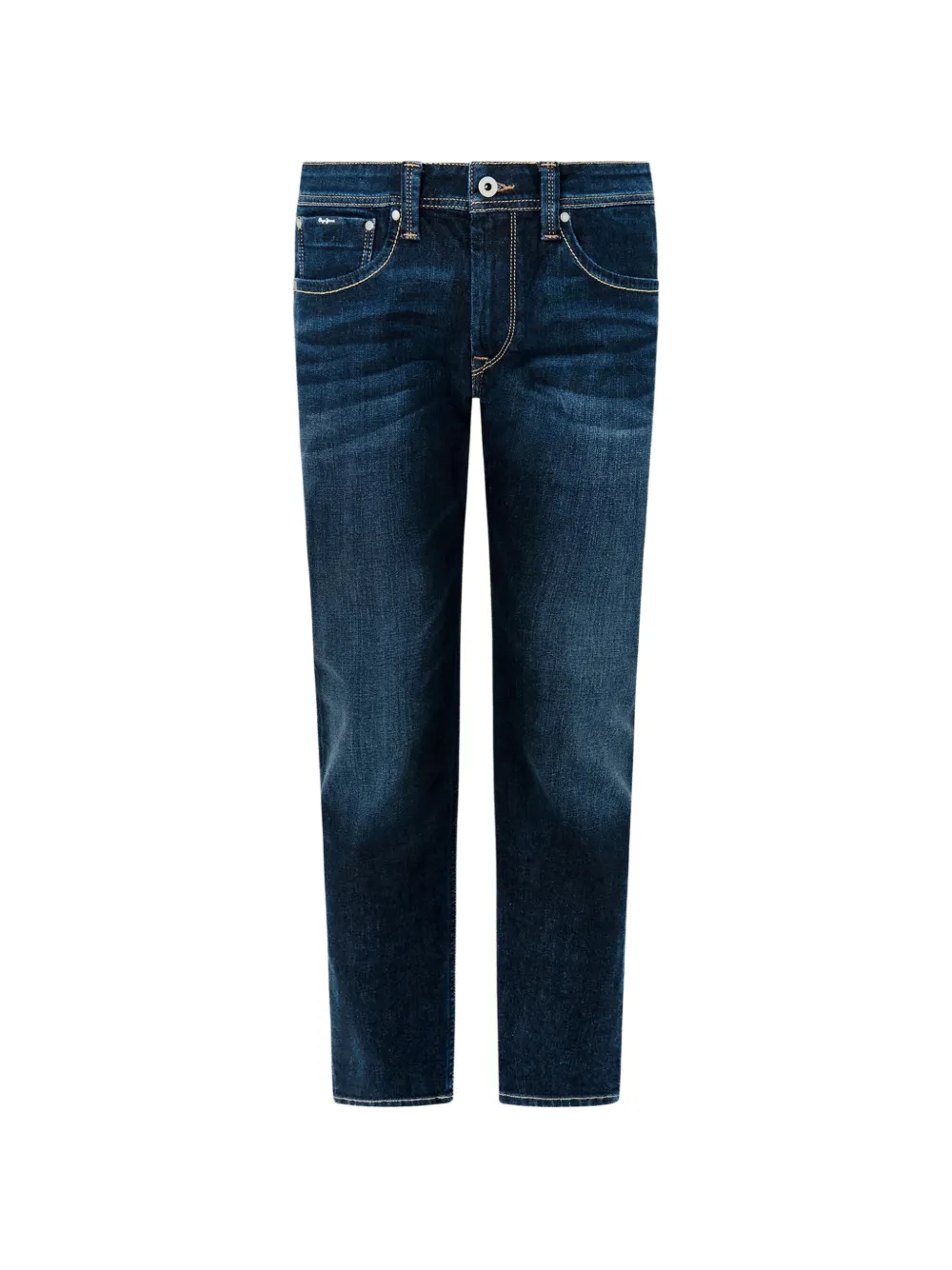 Pepe Jeans Jeans Cash con effetto schiarito - Blu