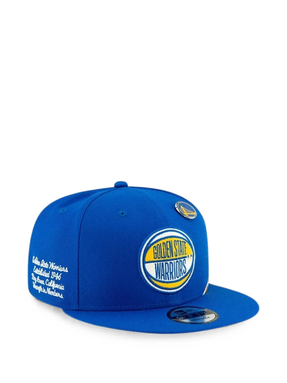 NEW ERA CAP 9FIFTY Golden State Warriors hoed Blauw