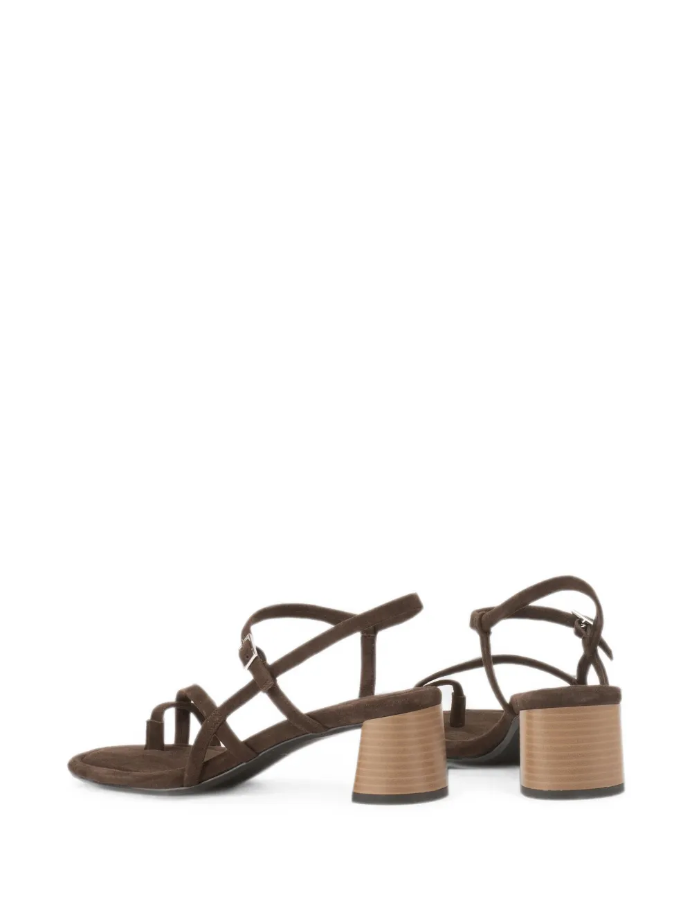 VAGABOND Evie strappy block-heel sandals Bruin