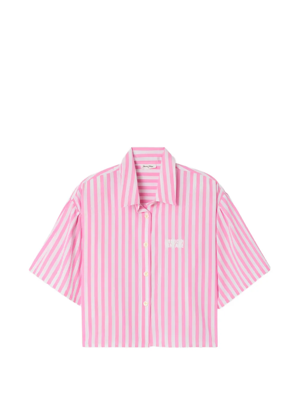 American Vintage Camicia Vextown a maniche corte - Rosa