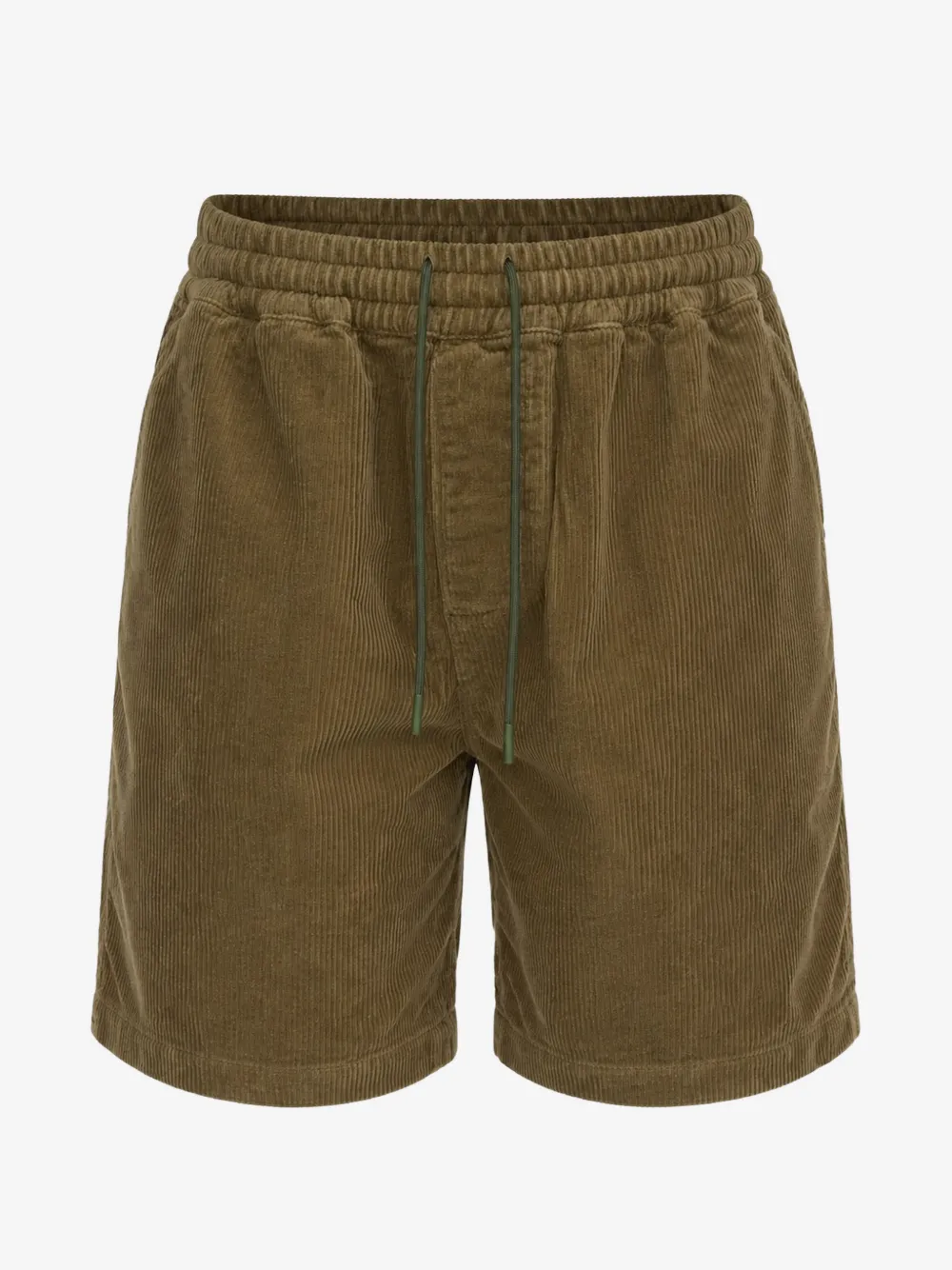 REVOLUTION corduroy drawstring shorts | Green | Image 1