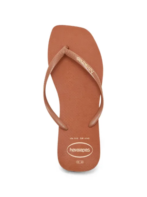 Havaianas logo-lettering flip-flops