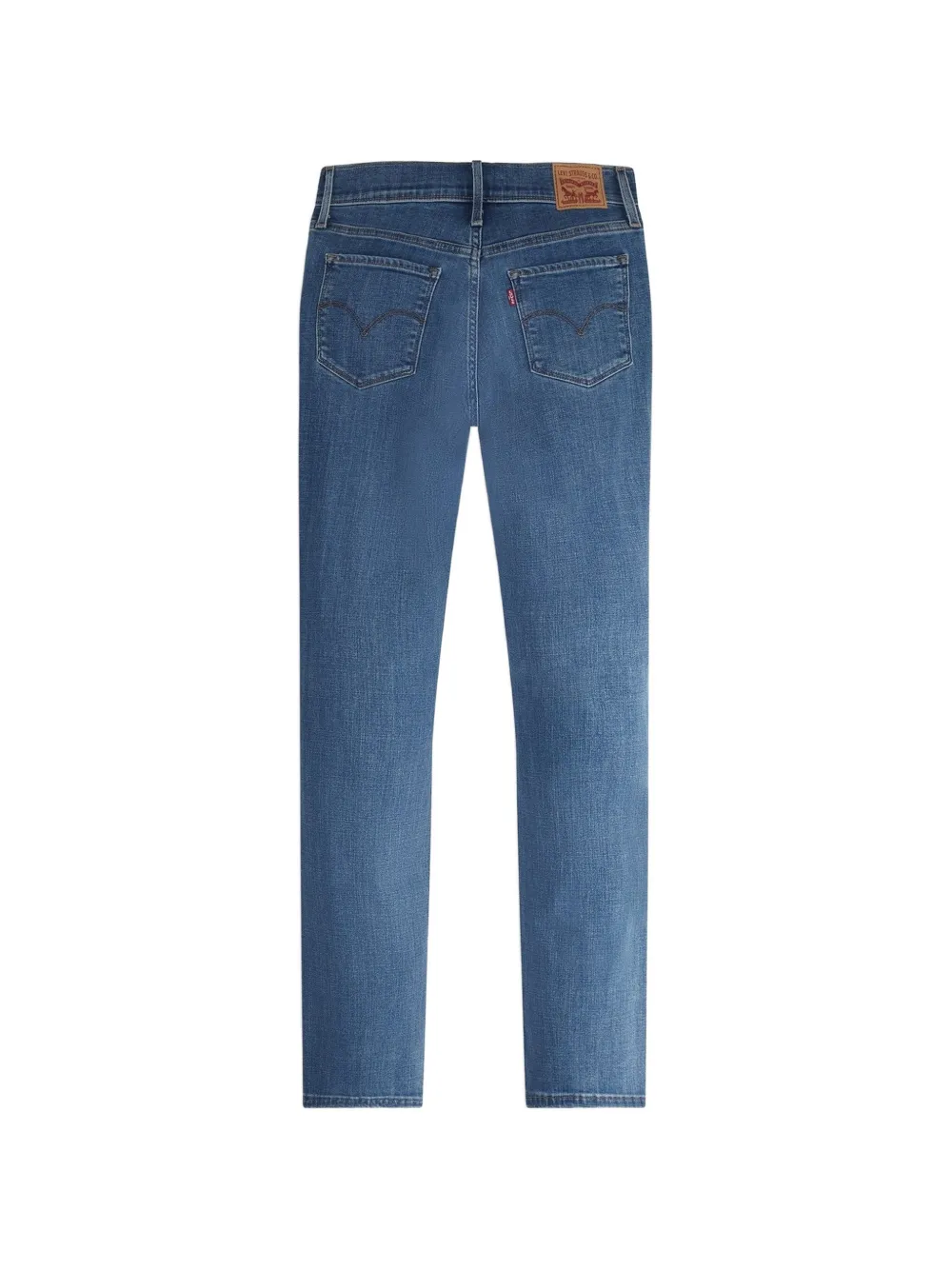 Levi's Shaping straight-leg jeans Blauw