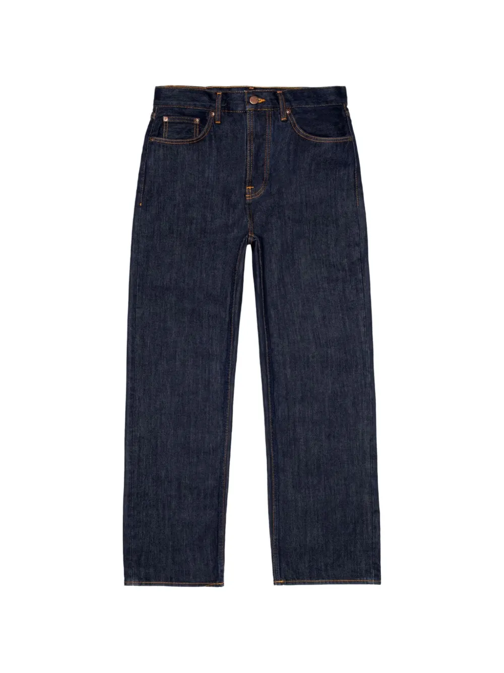 Nudie Jeans Jeans Tuff Tony a gamba ampia - Blu