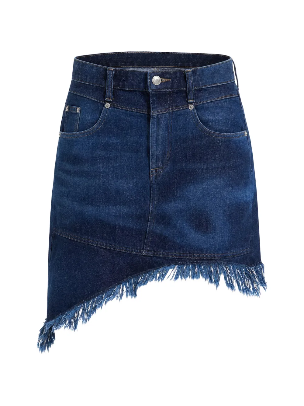 LEE x Feng Chen Wang Minigonna asimmetrica - Blu