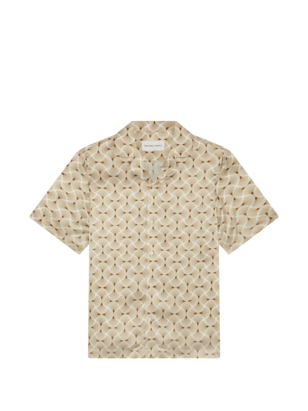 Frescobol Carioca Roberto silk shirt - Neutrals