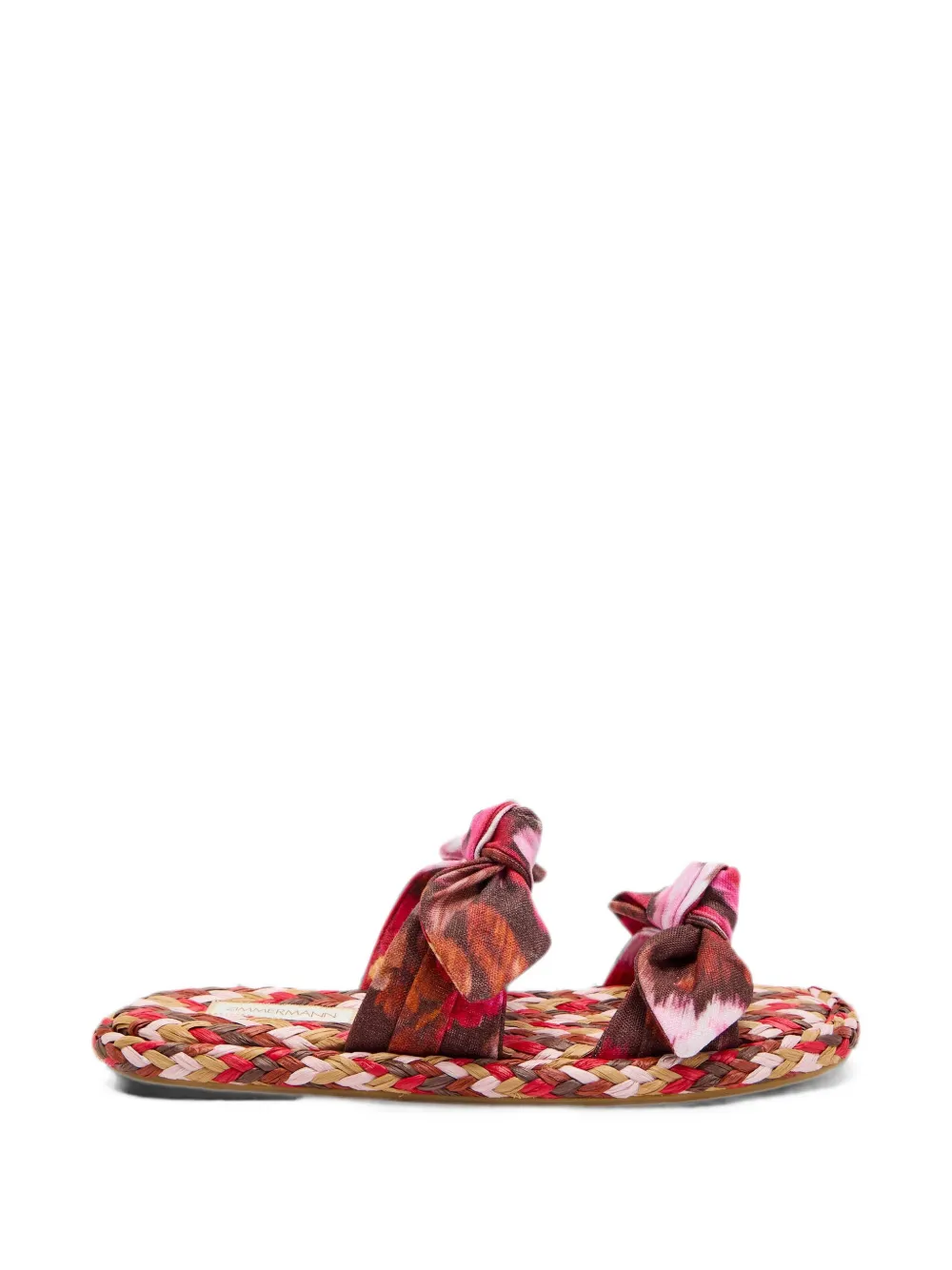 ZIMMERMANN Carousel flat sandals - Rosa