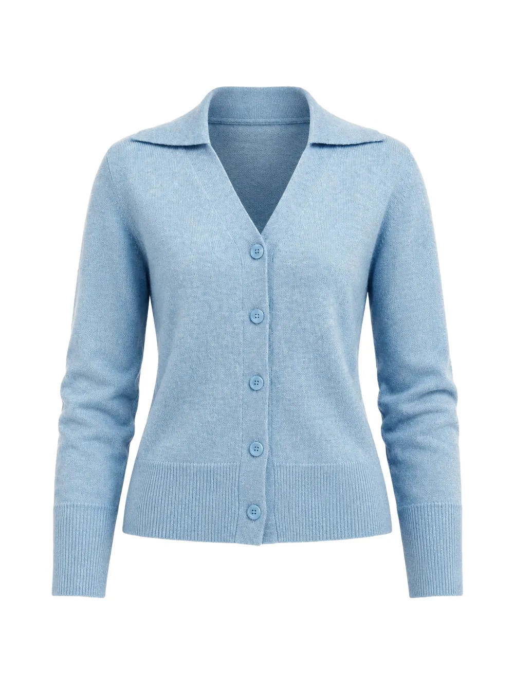 Autumn Cashmere Jonny Collar long-sleeve cardigan - Blue