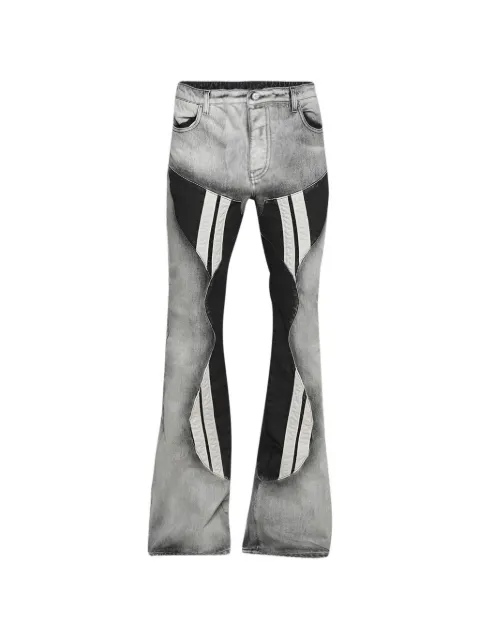 RIVINGTON ROI REBIS Pneuma acid-wash panelled jeans