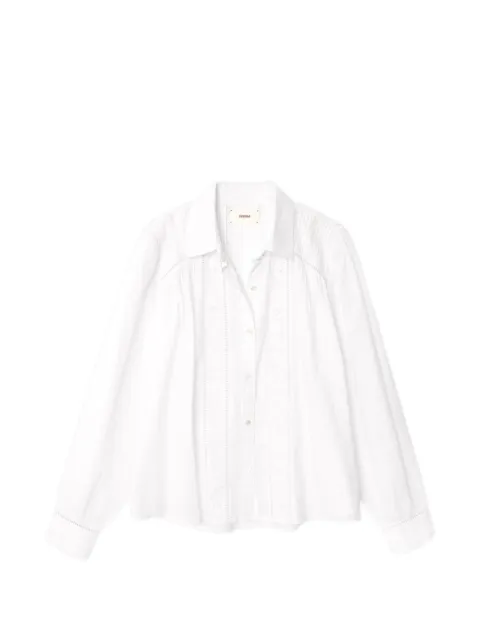 Xirena Camicia Viviana con bordo in pizzo