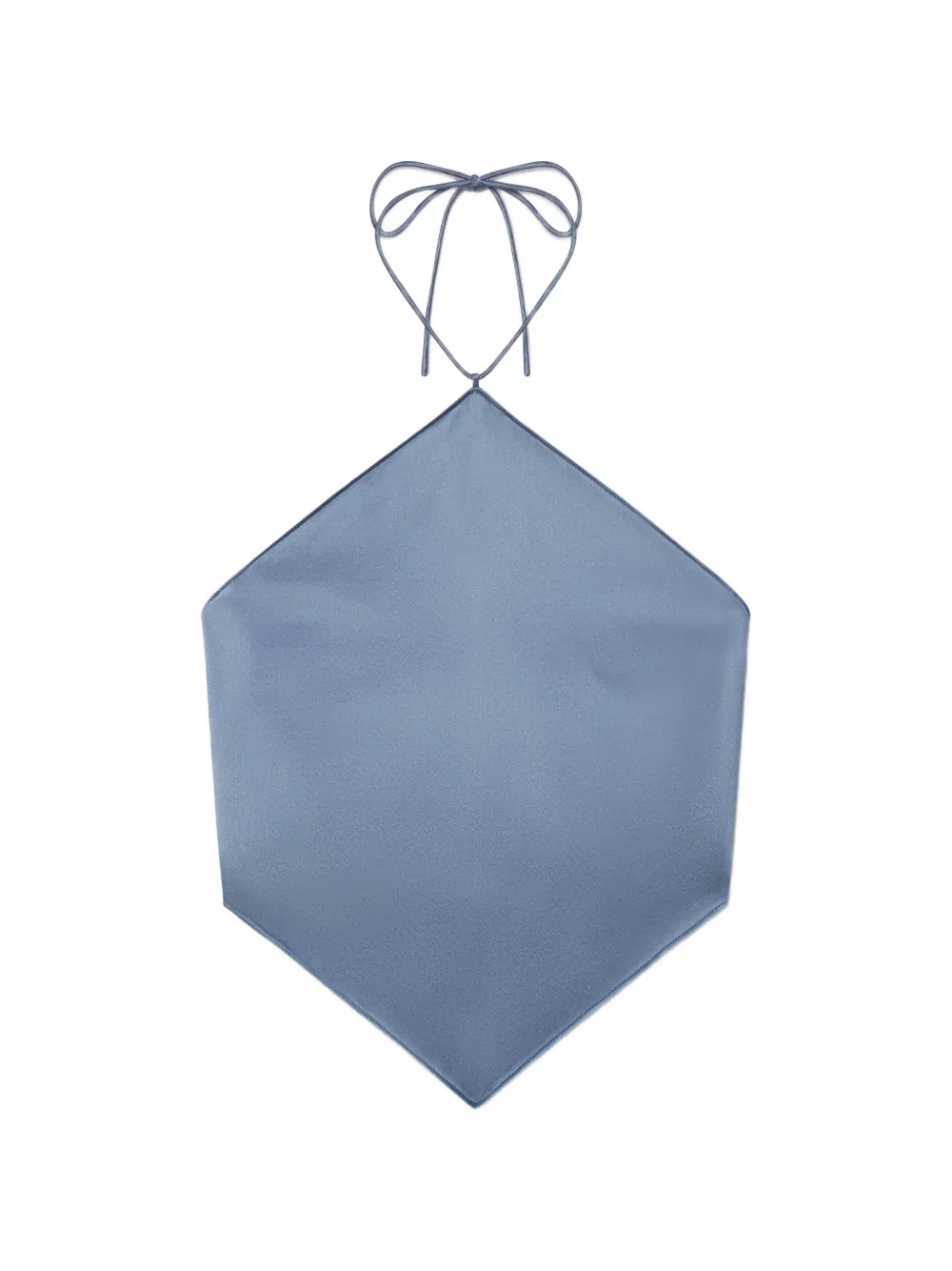 ÉTERNE Top Freya con scollo all'americana - Blu