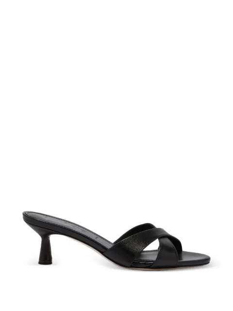 Aeyde sandales en cuir à brides croisées