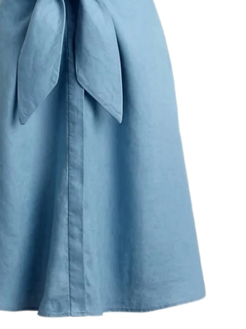 Lauren Ralph Lauren Midi-jurk met gestrikte taille Blauw