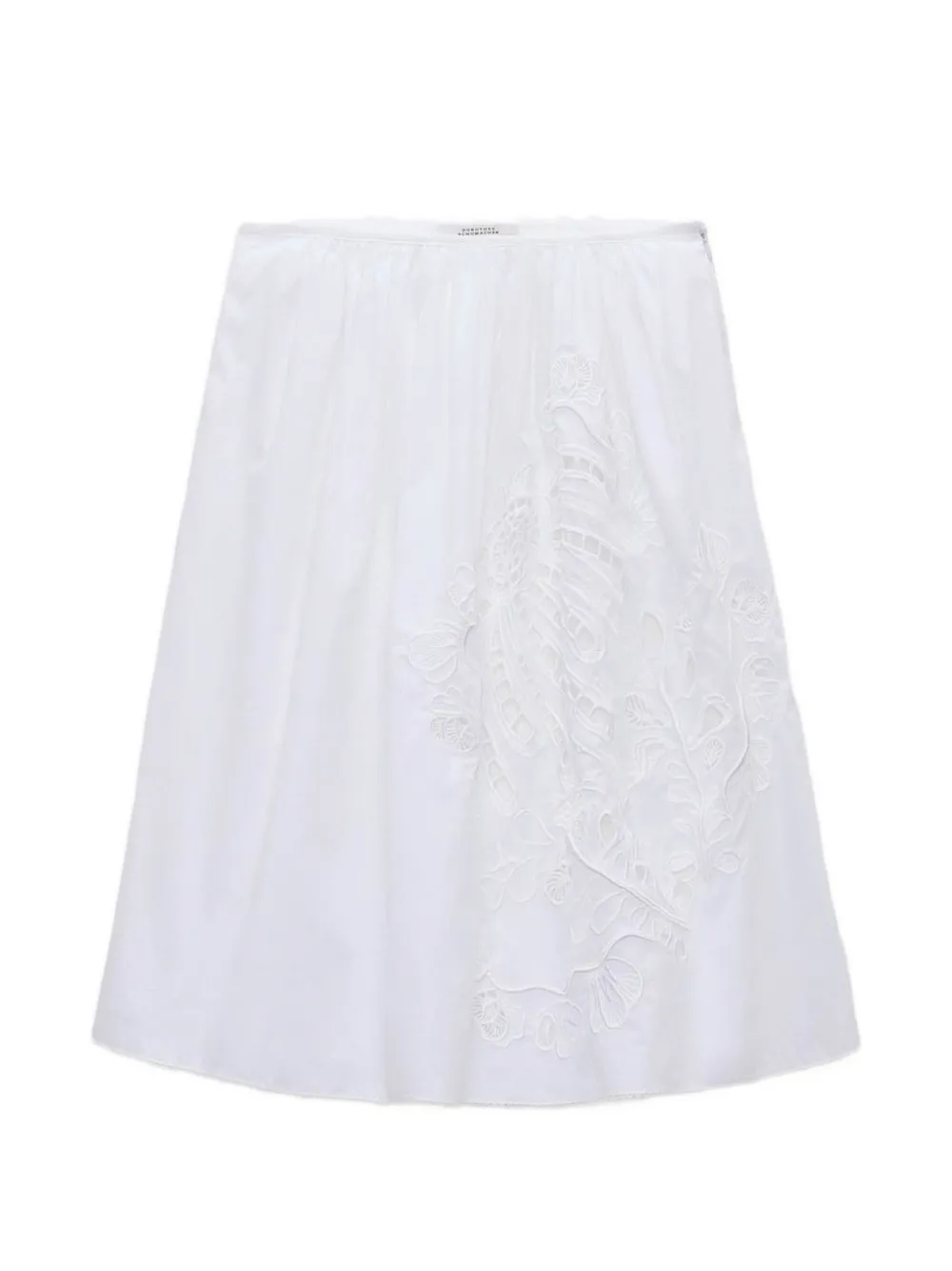 Dorothee Schumacher Embroidered Beauty skirt - Weiß