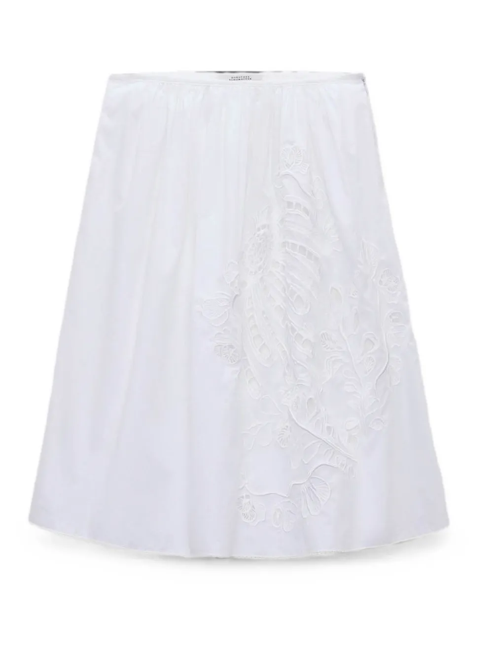 Dorothee Schumacher Embroidered Beauty rok Wit