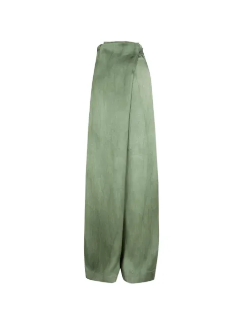 Cortana Elea wrap-style trousers
