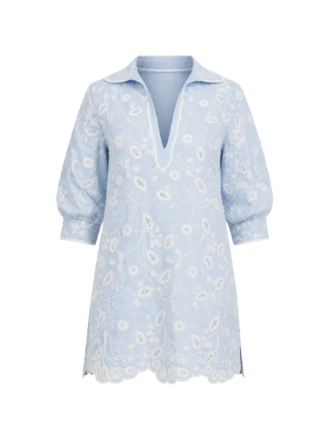 Simkhai Freya embroidered mini dress