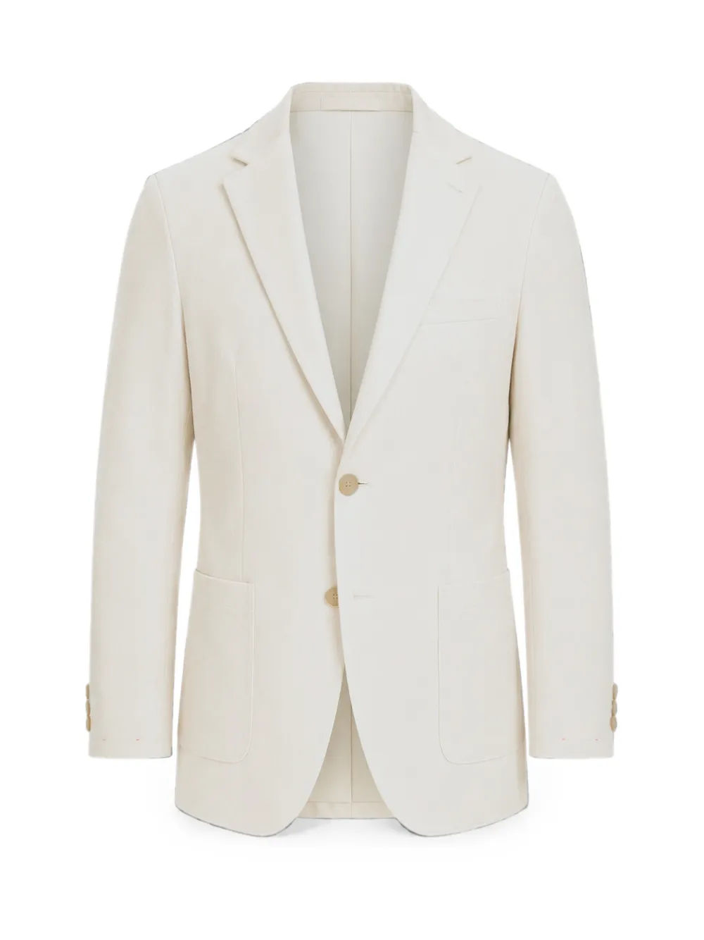 Eleventy Blazer met enkele rij knopen en gekerfde revers Beige