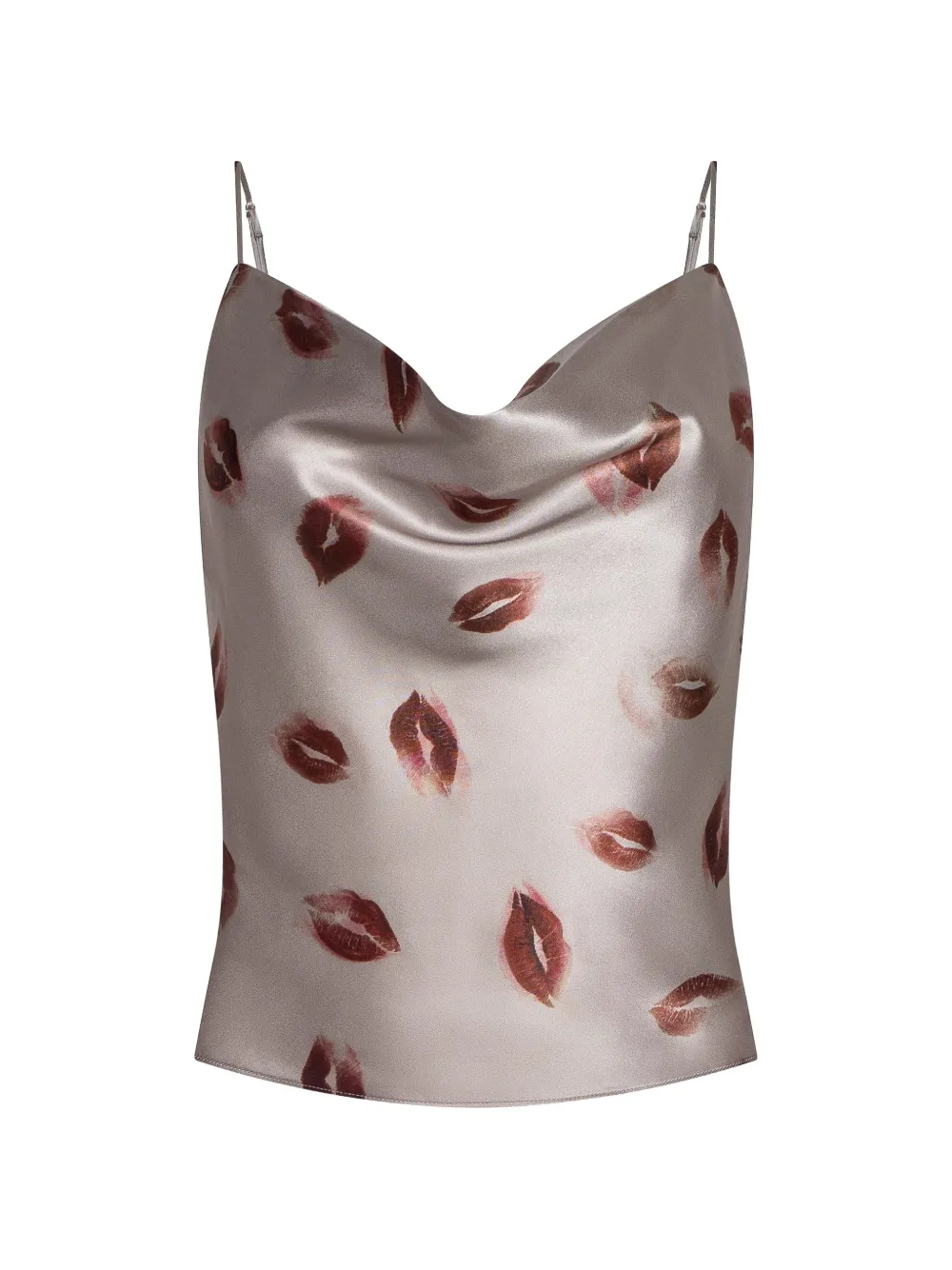 L'Agence Blusa Calista con stampa - Toni neutri