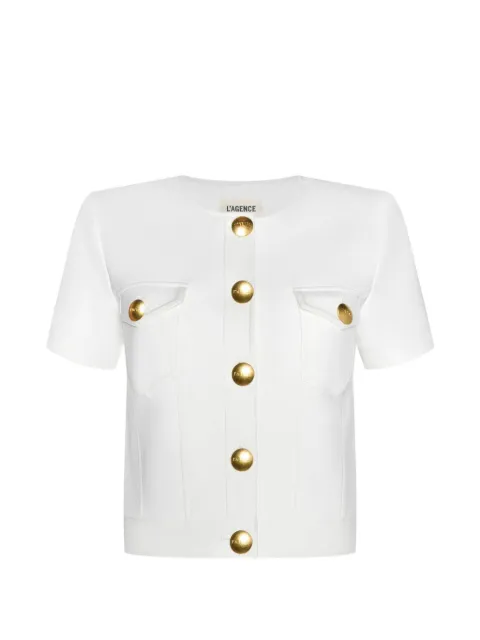 L'Agence Nawa short-sleeve jacket