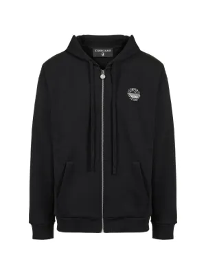 Comme Des Garçons Play heart-patch zip-up Hoodie | Black | FARFETCH