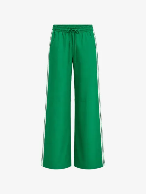Sprwmn side-stripe drawstring track pants