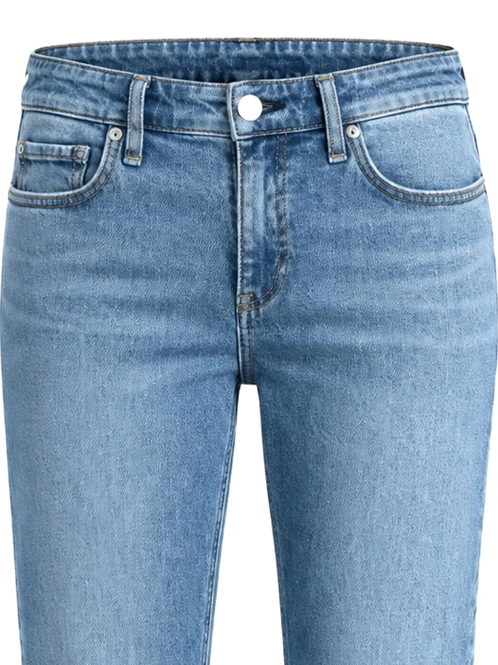 rag & bone Slim-fit jeans Blauw