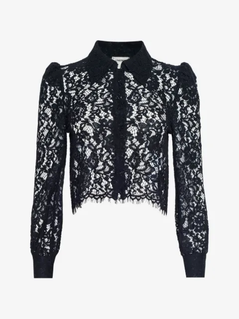 L'Agence chemise Anita en dentelle