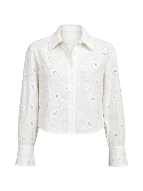 Simkhai Farlowe broderie-anglaise shirt