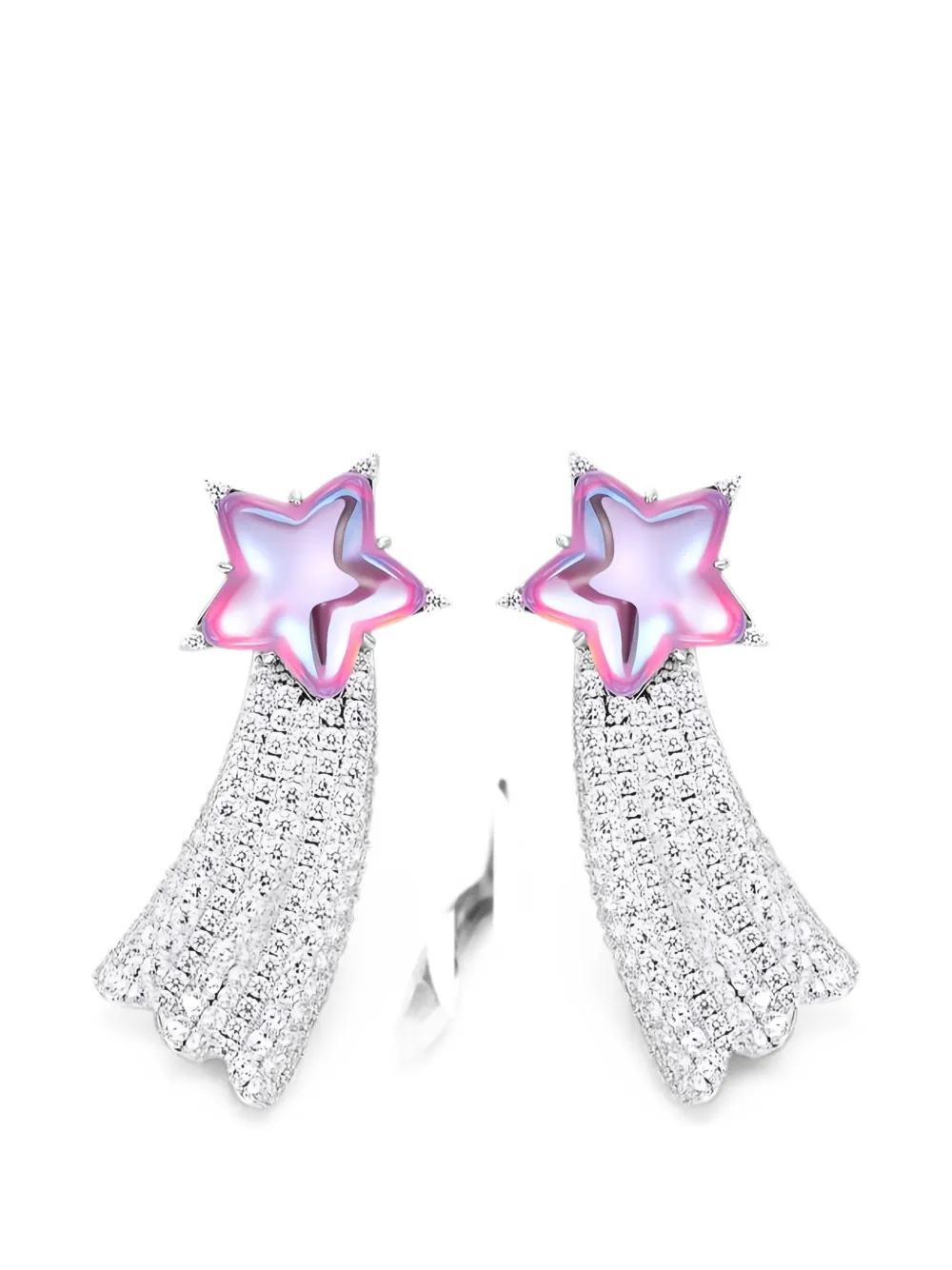 YVMIN Shooting Star earrings - Argento