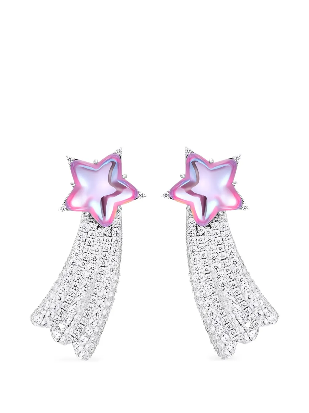YVMIN Shooting Star earrings - Argento