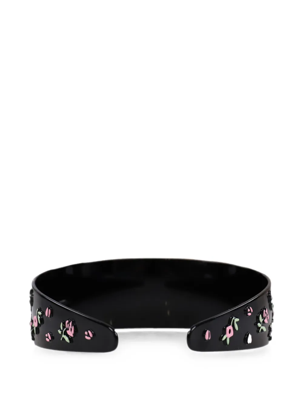 YVMIN x Shushutong haarband met bloemenprint Zwart