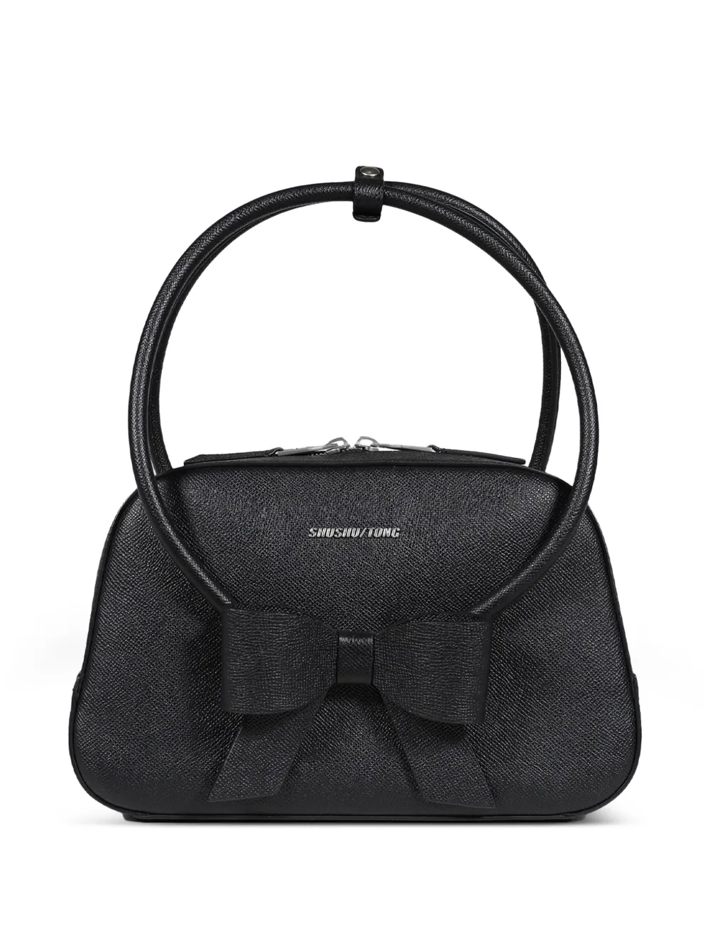 SHUSHU/TONG bow-detail leather tote bag