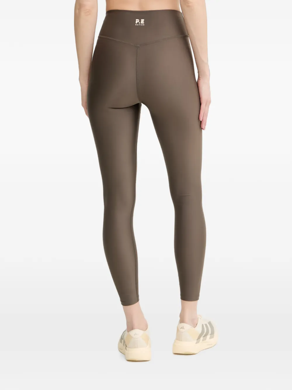 P.E Nation Legging met logoprint Bruin