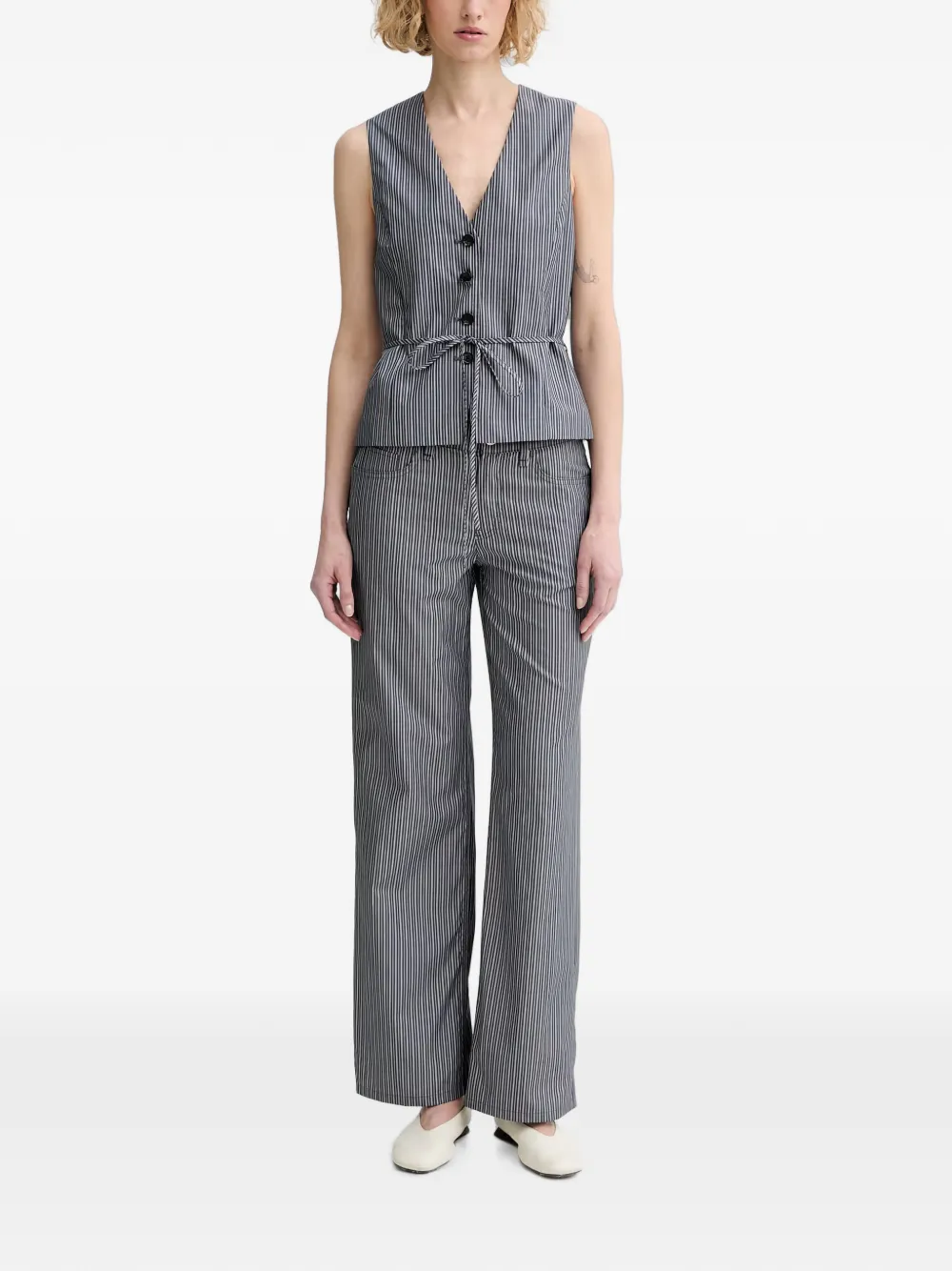 rag & bone Paulette gilet Blauw