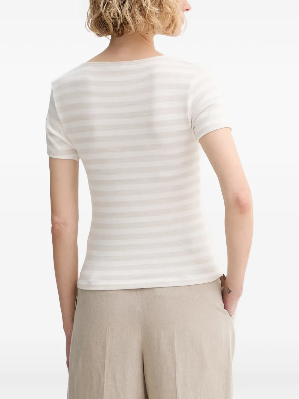 rag & bone Gestreept overhemd Wit