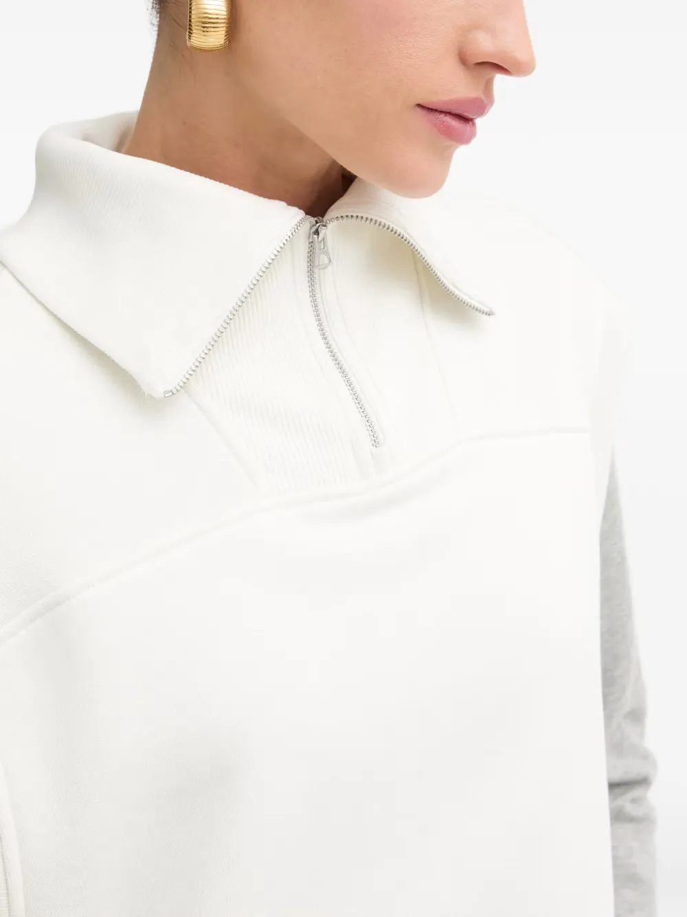 rag & bone Boxy mouwloze polotop Wit