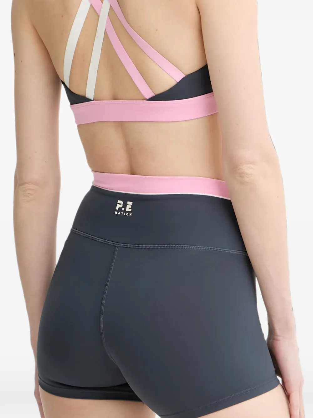 P.E Nation Reflect 3 fietsshorts Blauw