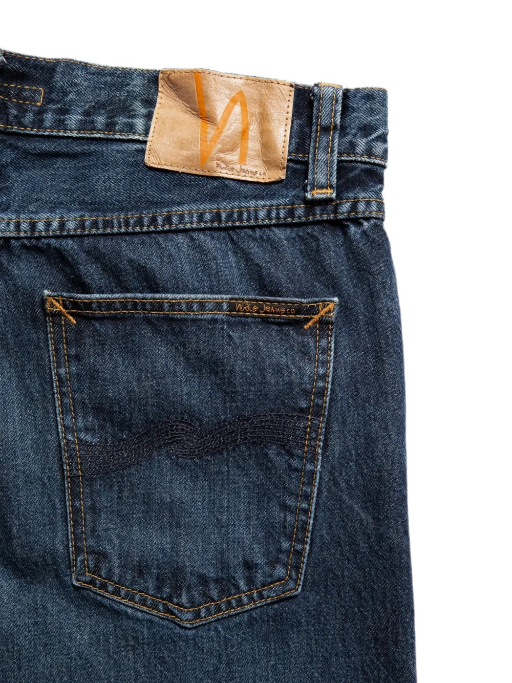 Nudie Jeans Steady Eddie II regular jeans Blauw