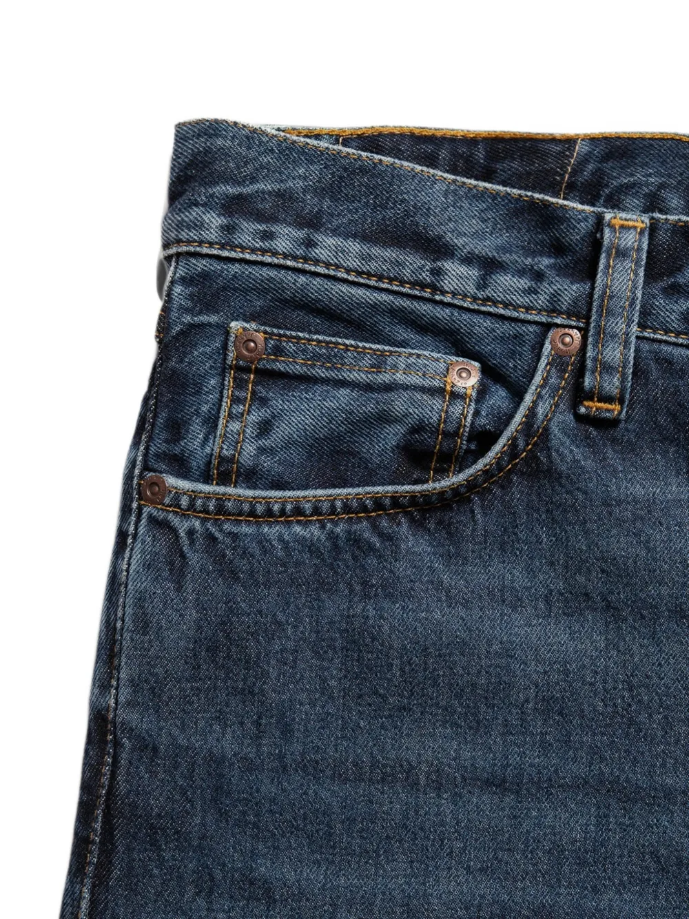 Nudie Jeans Steady Eddie II regular jeans Blauw