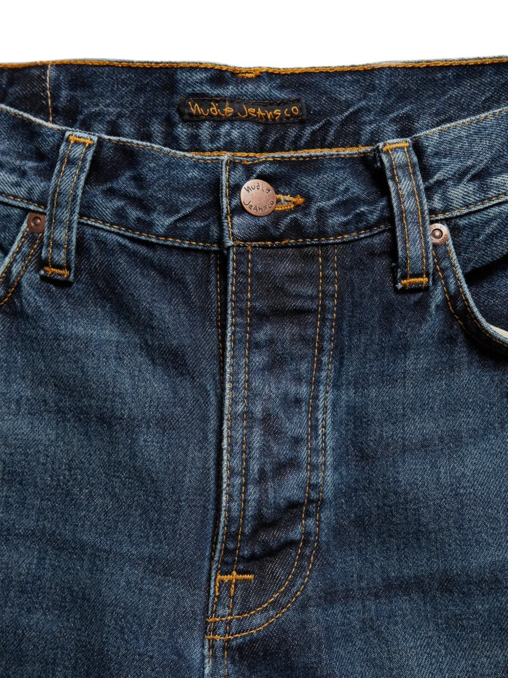 Nudie Jeans Steady Eddie II regular jeans Blauw