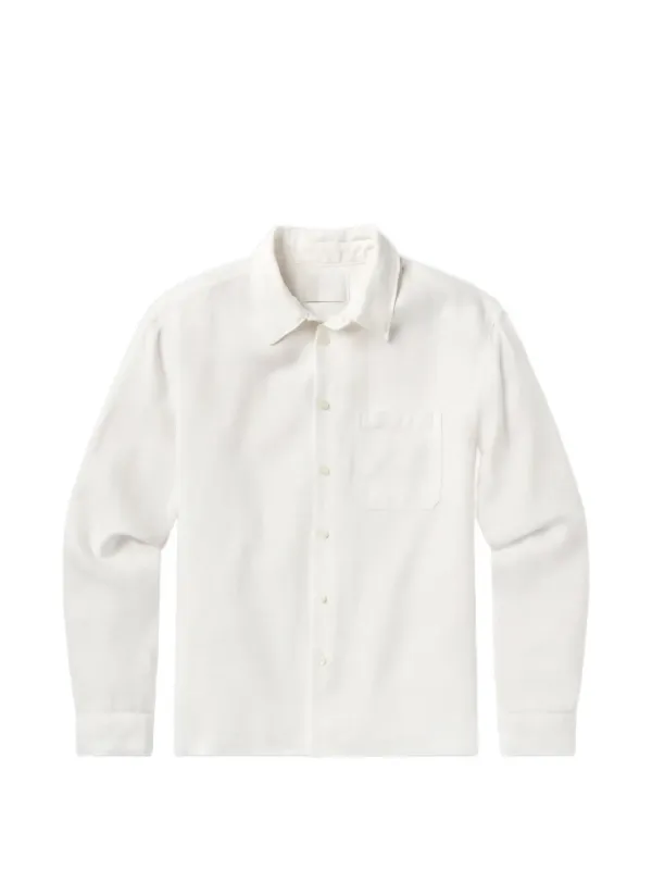 Citizens of Humanity Single Pocket Shirt in White